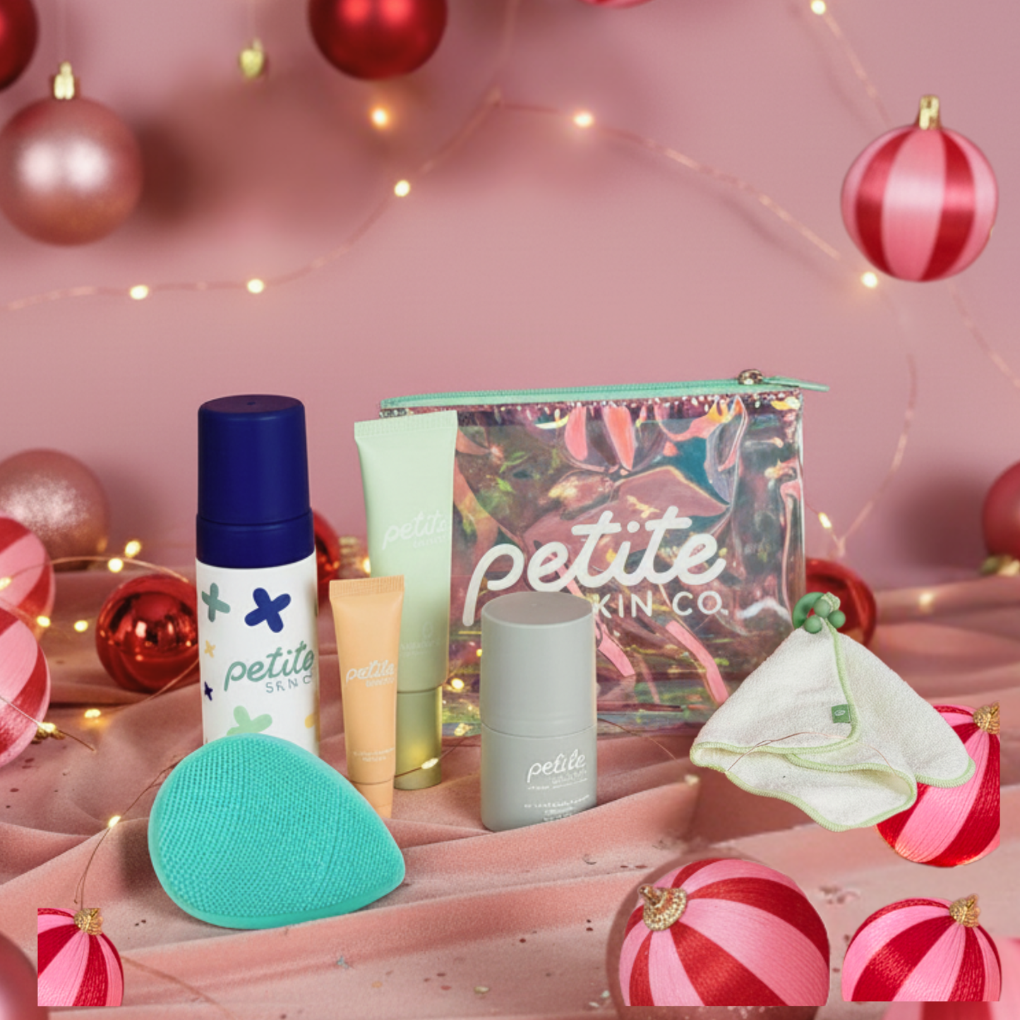 The Petite Skin Co. Daily Basics Routine Kit - Confetti or Crosses