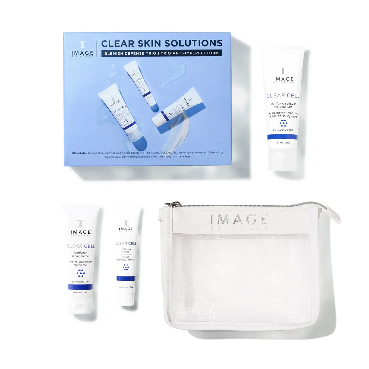 Clear Cell Skin Solutions Kit